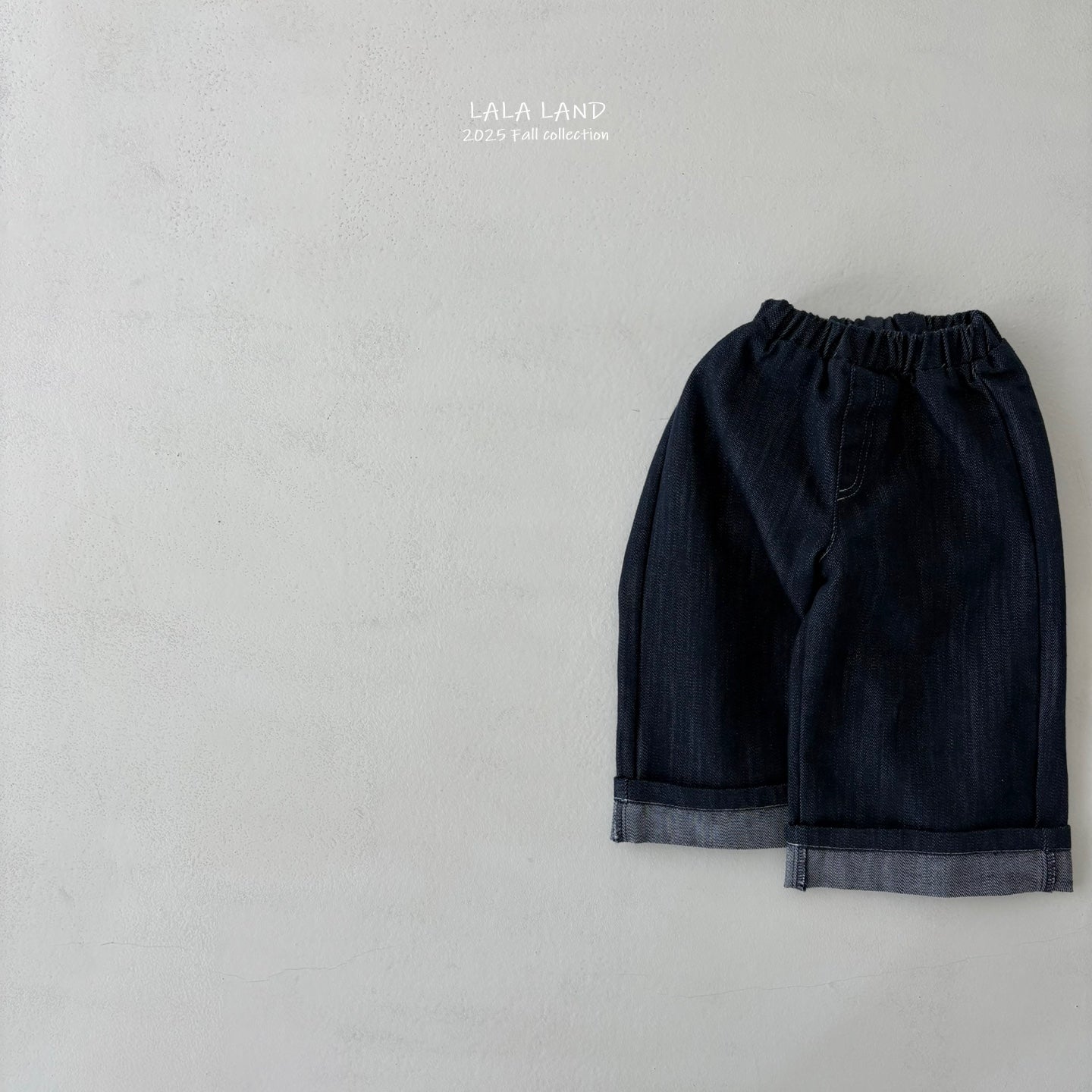 [PRE-ORDER] Roll Up Straight Denim Pants
