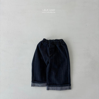 [PRE-ORDER] Roll Up Straight Denim Pants