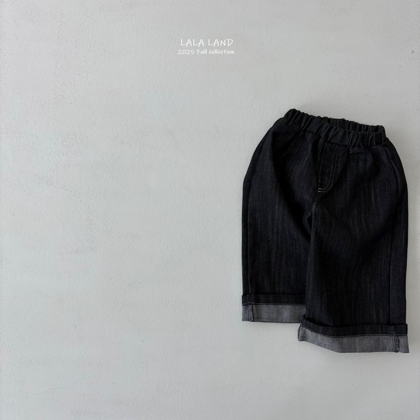 [PRE-ORDER] Roll Up Straight Denim Pants