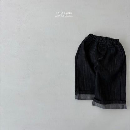 [PRE-ORDER] Roll Up Straight Denim Pants