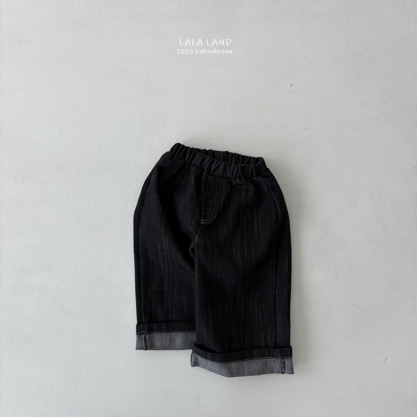 [PRE-ORDER] Roll Up Straight Denim Pants