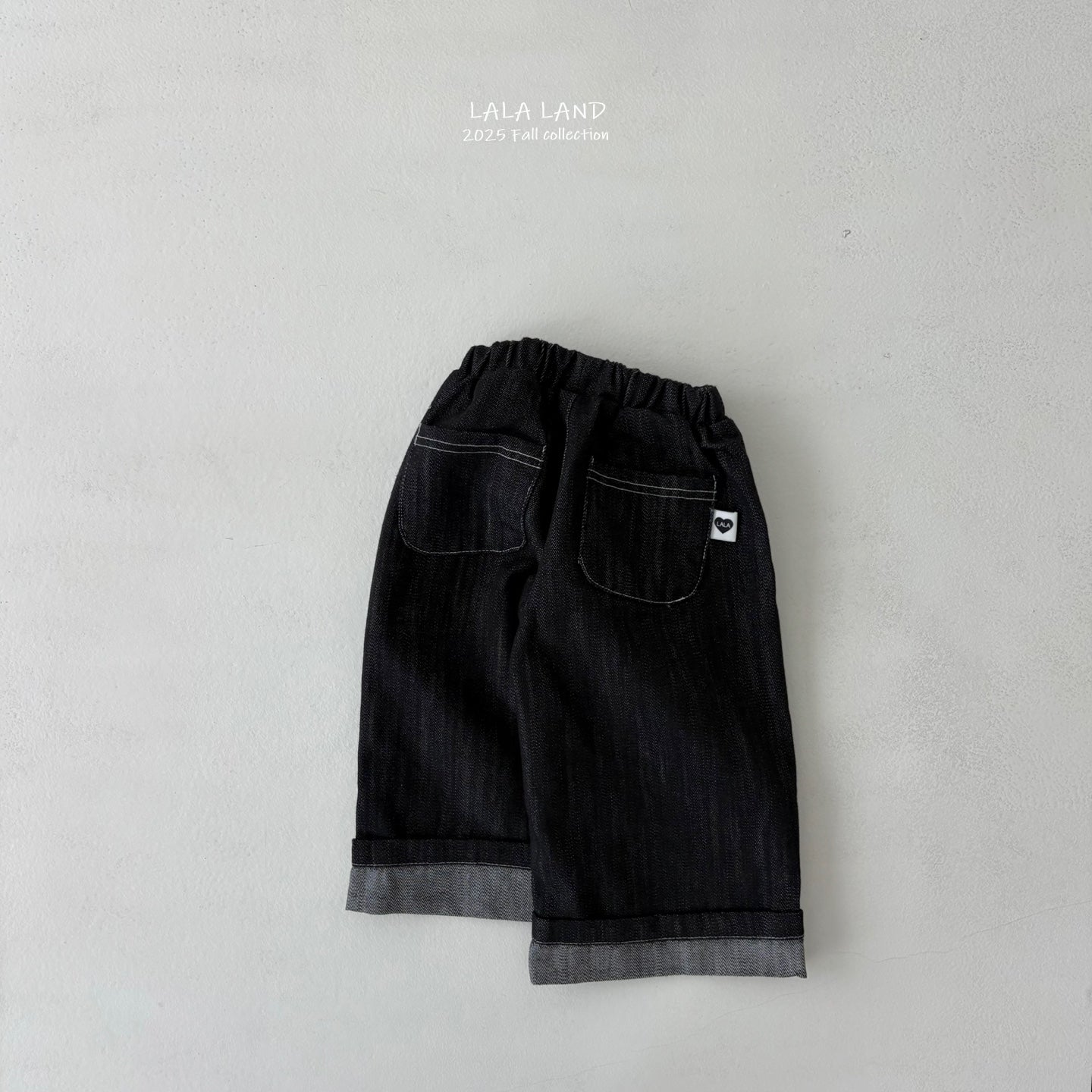 [PRE-ORDER] Roll Up Straight Denim Pants