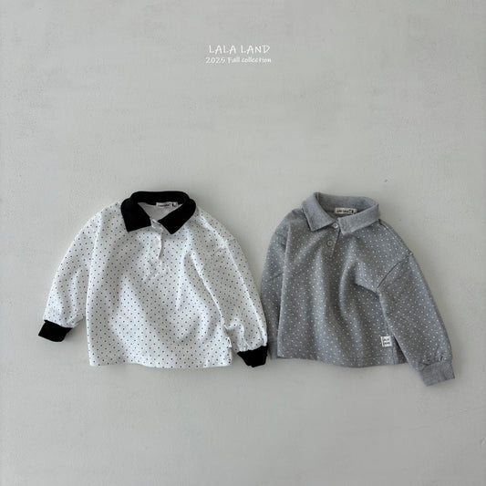[PRE-ORDER] Dot Collar T-Shirts