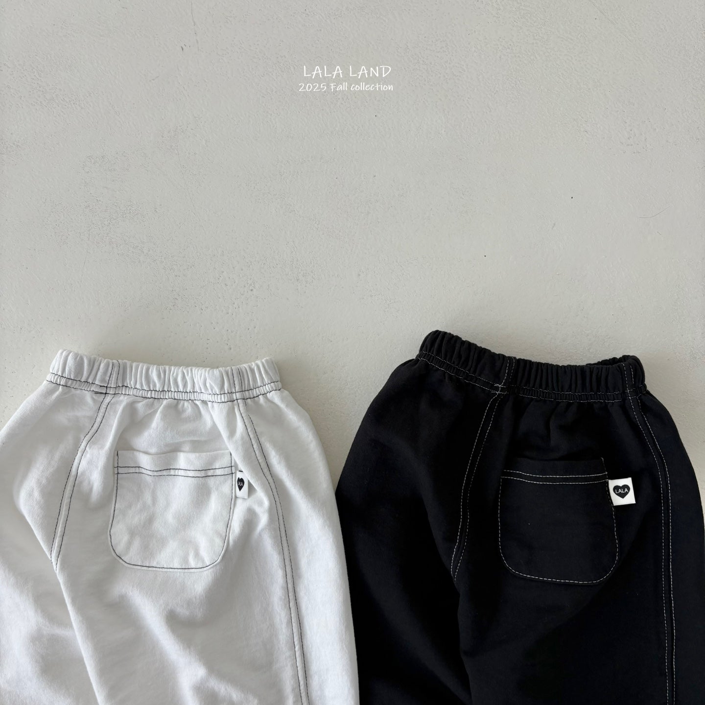 [PRE-ORDER] Black&White Jogger Pants