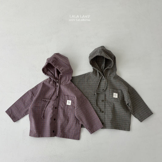 [PRE-ORDER] Hoodie Check Shirts