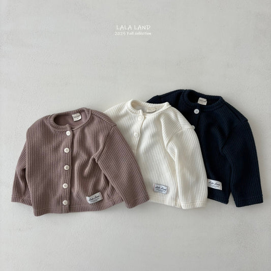 [PRE-ORDER] Basic Ribbed Cardigan