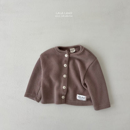 [PRE-ORDER] Basic Ribbed Cardigan