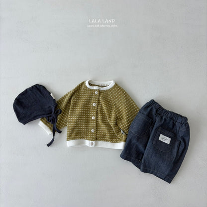 [PRE-ORDER] Dot Dot Knit Baby Cardigan