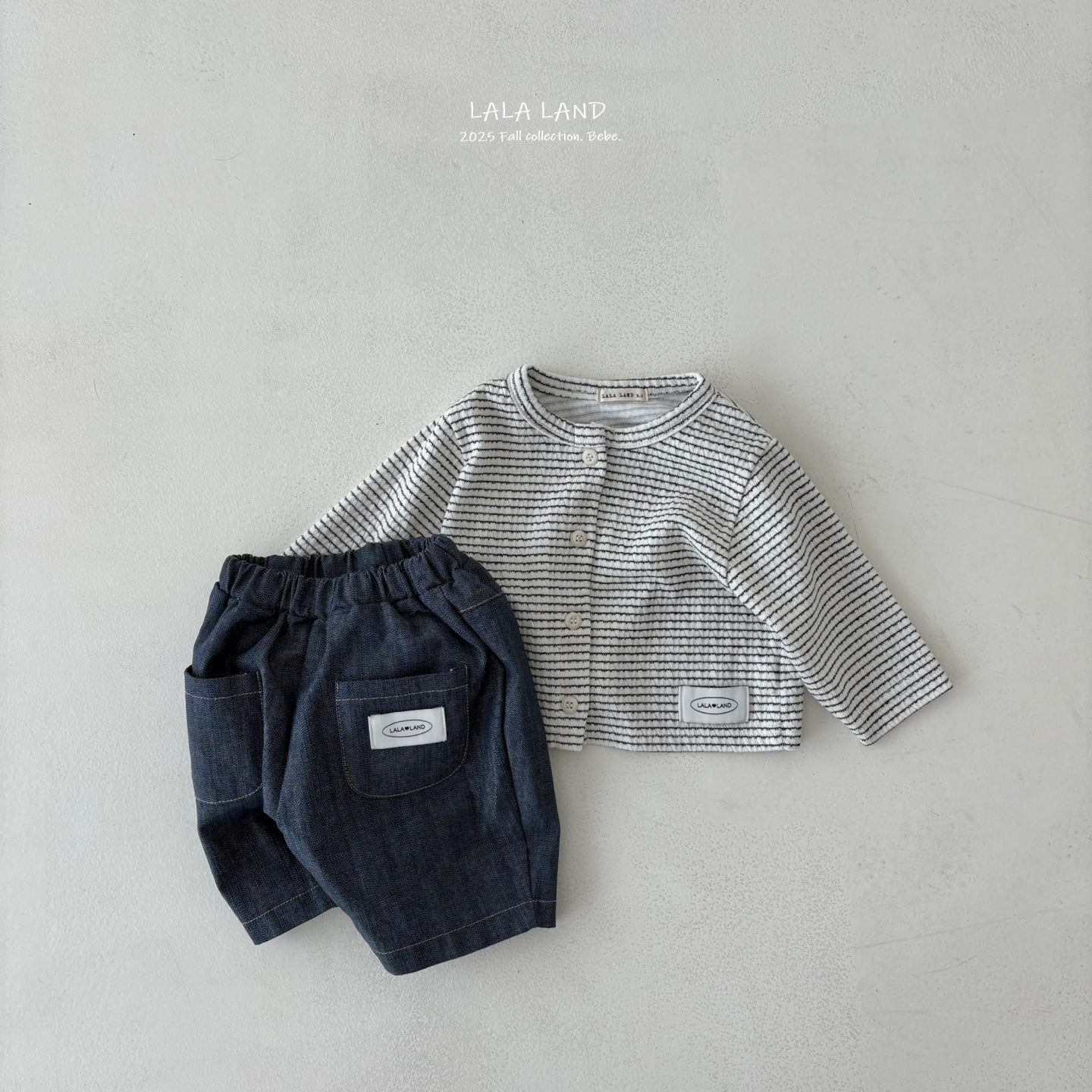 [PRE-ORDER] Cream Chees Baby Cardigan