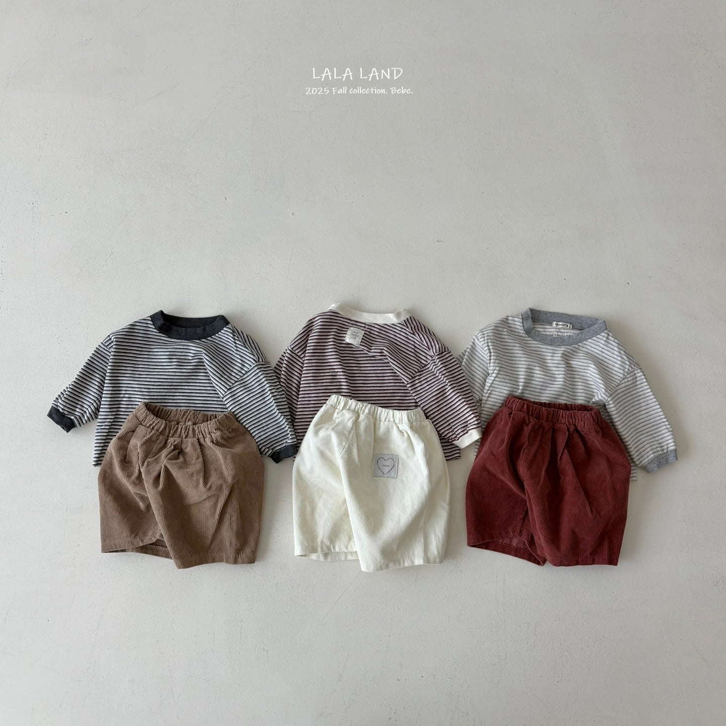 [PRE-ORDER] Corduroy Dart Baby Pants