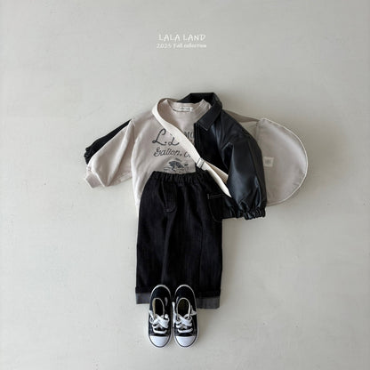 [PRE-ORDER] Faux Leather Jumper