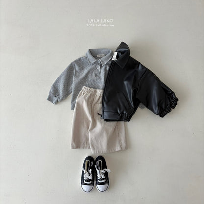 [PRE-ORDER] Faux Leather Jumper