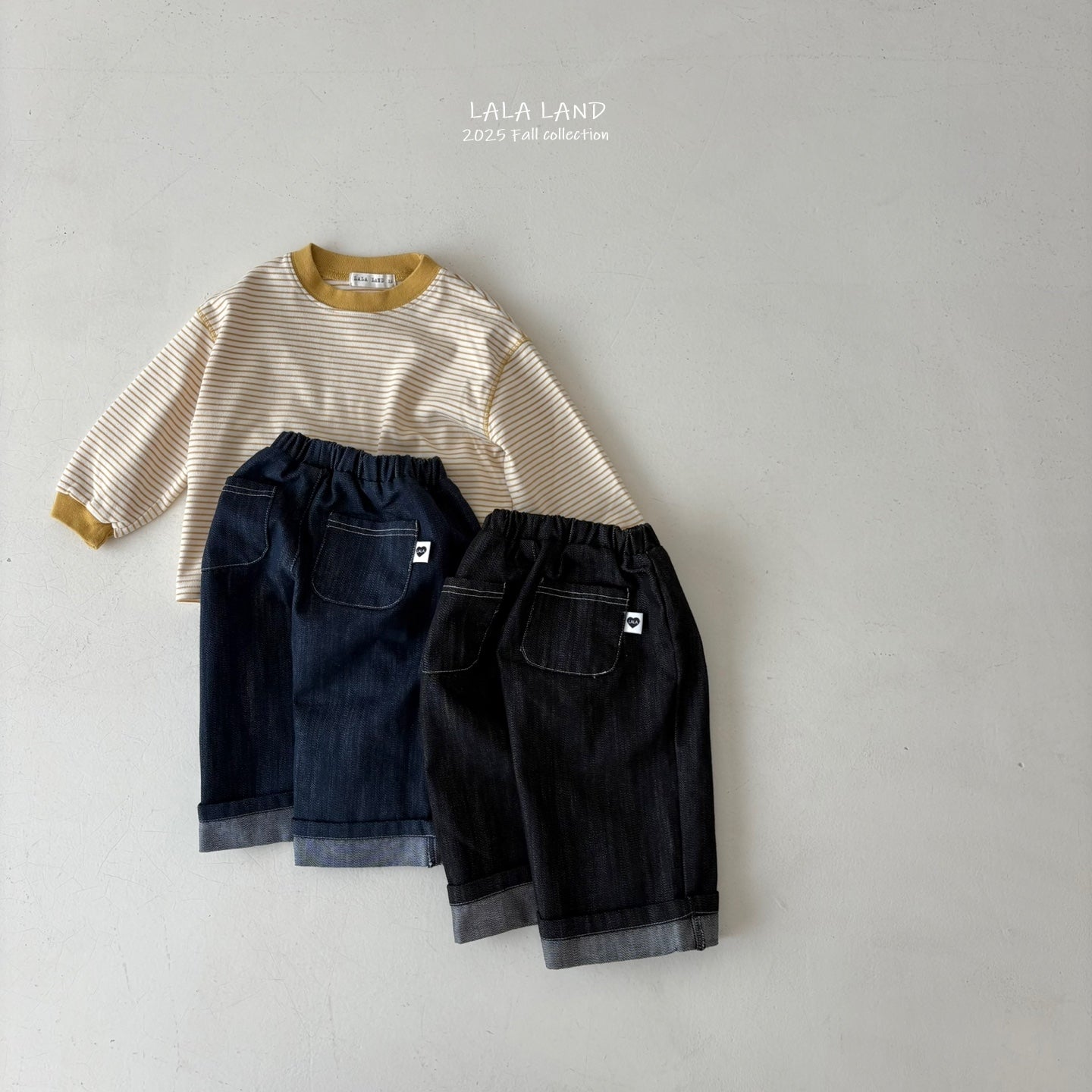 [PRE-ORDER] Roll Up Straight Denim Pants
