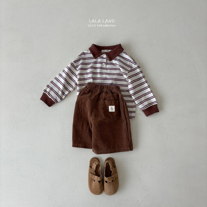 [PRE-ORDER] Corduroy Bermuda Pants
