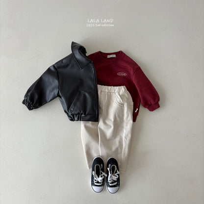 [PRE-ORDER] Faux Leather Jumper