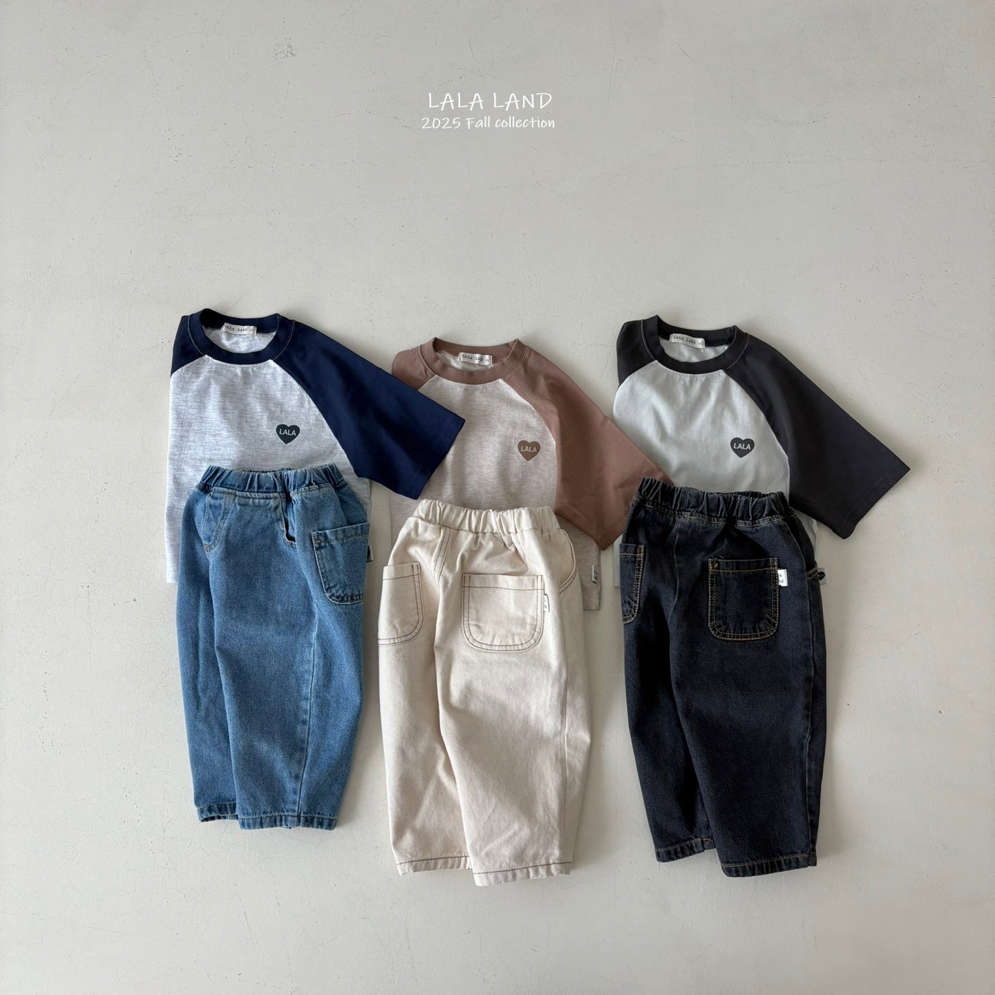 [PRE-ORDER] Heart Raglan T-Shirts