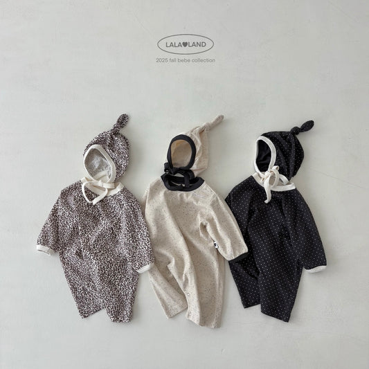 [PRE-ORDER] Trio Body Suit + Bonnet Set