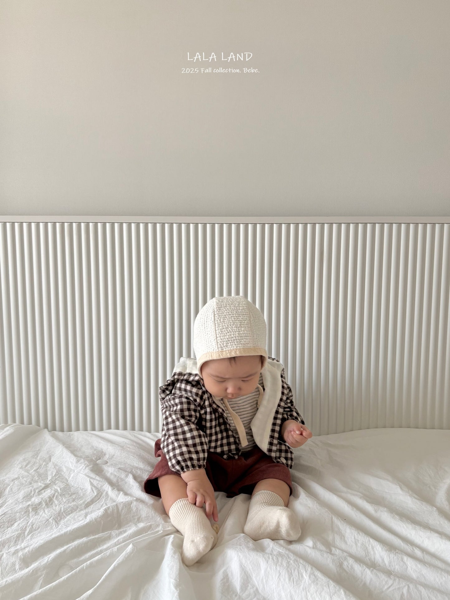 [PRE-ORDER] Check Baby Hoodie Jumper