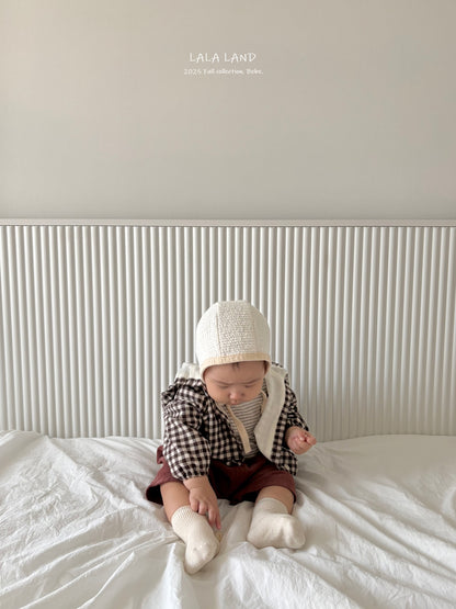 [PRE-ORDER] Check Baby Hoodie Jumper