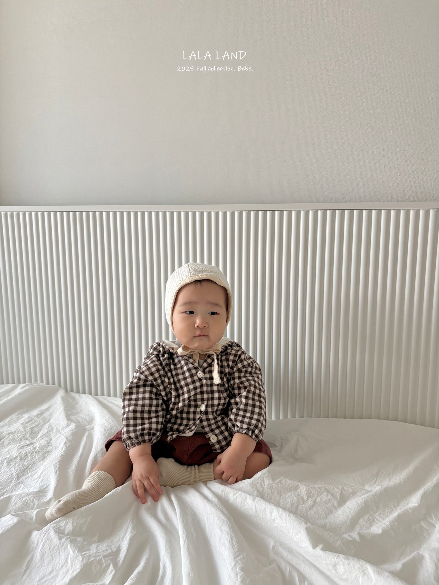 [PRE-ORDER] Check Baby Hoodie Jumper