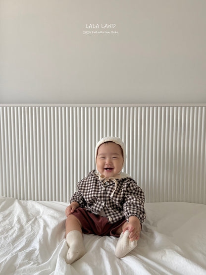 [PRE-ORDER] Check Baby Hoodie Jumper