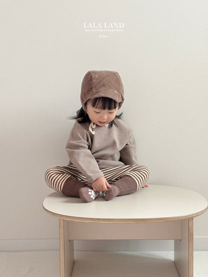 [PRE-ORDER] Corduroy Fleece Bonnet