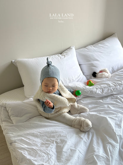 [PRE-ORDER] Peach Tie Bonnet