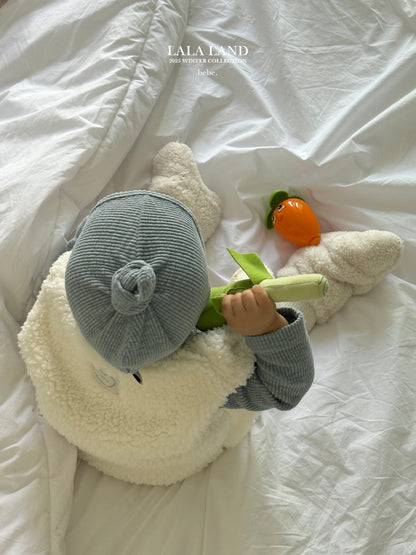 [PRE-ORDER] Peach Tie Bonnet