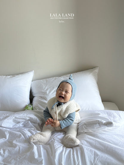 [PRE-ORDER] Peach Tie Bonnet