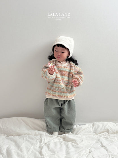 [PRE-ORDER] Sherpa Pattern Baby Sweatshirts