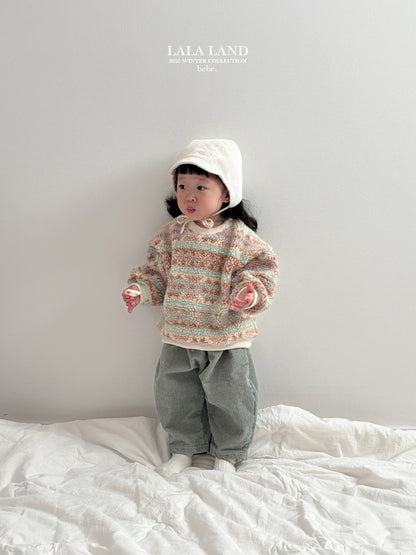 [PRE-ORDER] Sherpa Pattern Baby Sweatshirts