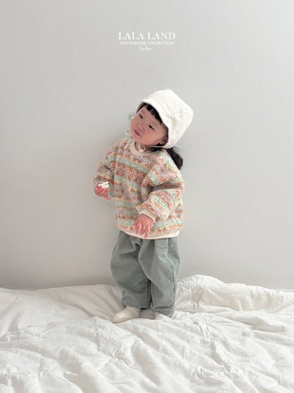 [PRE-ORDER] Sherpa Pattern Baby Sweatshirts
