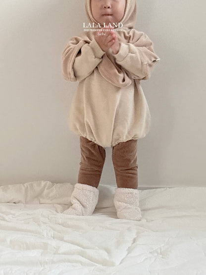 [PRE-ORDER] Mink Ribbed Baby Leggings