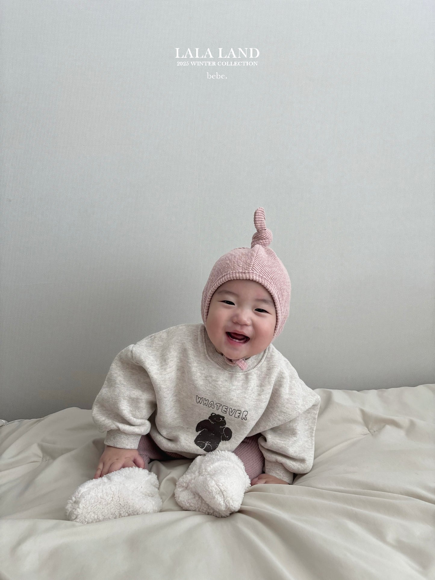 [PRE-ORDER] Peach Tie Bonnet