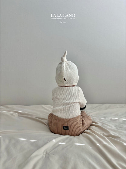 [PRE-ORDER] Peach Tie Bonnet