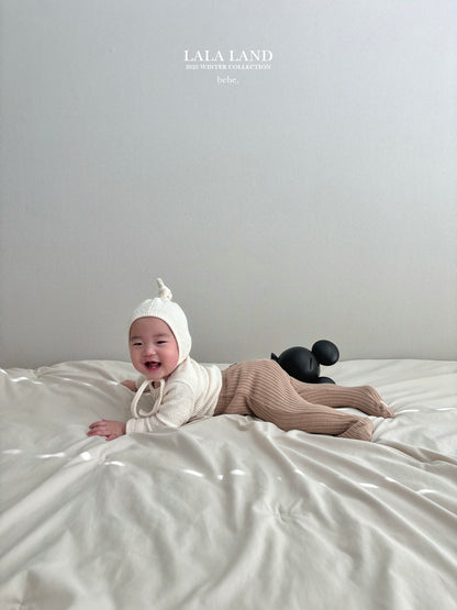 [PRE-ORDER] Peach Tie Bonnet