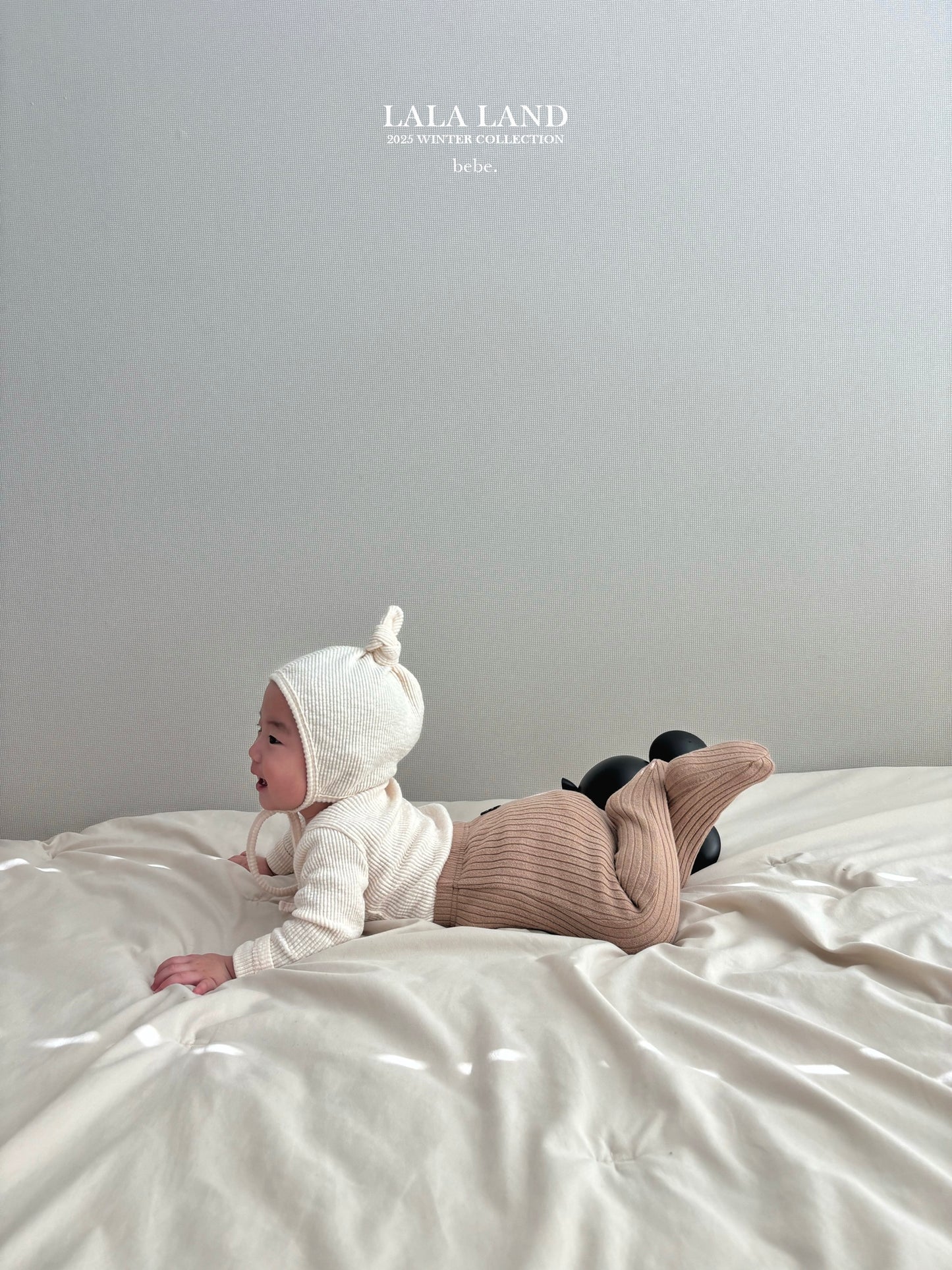 [PRE-ORDER] Peach Tie Bonnet