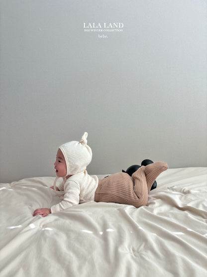 [PRE-ORDER] Peach Tie Bonnet