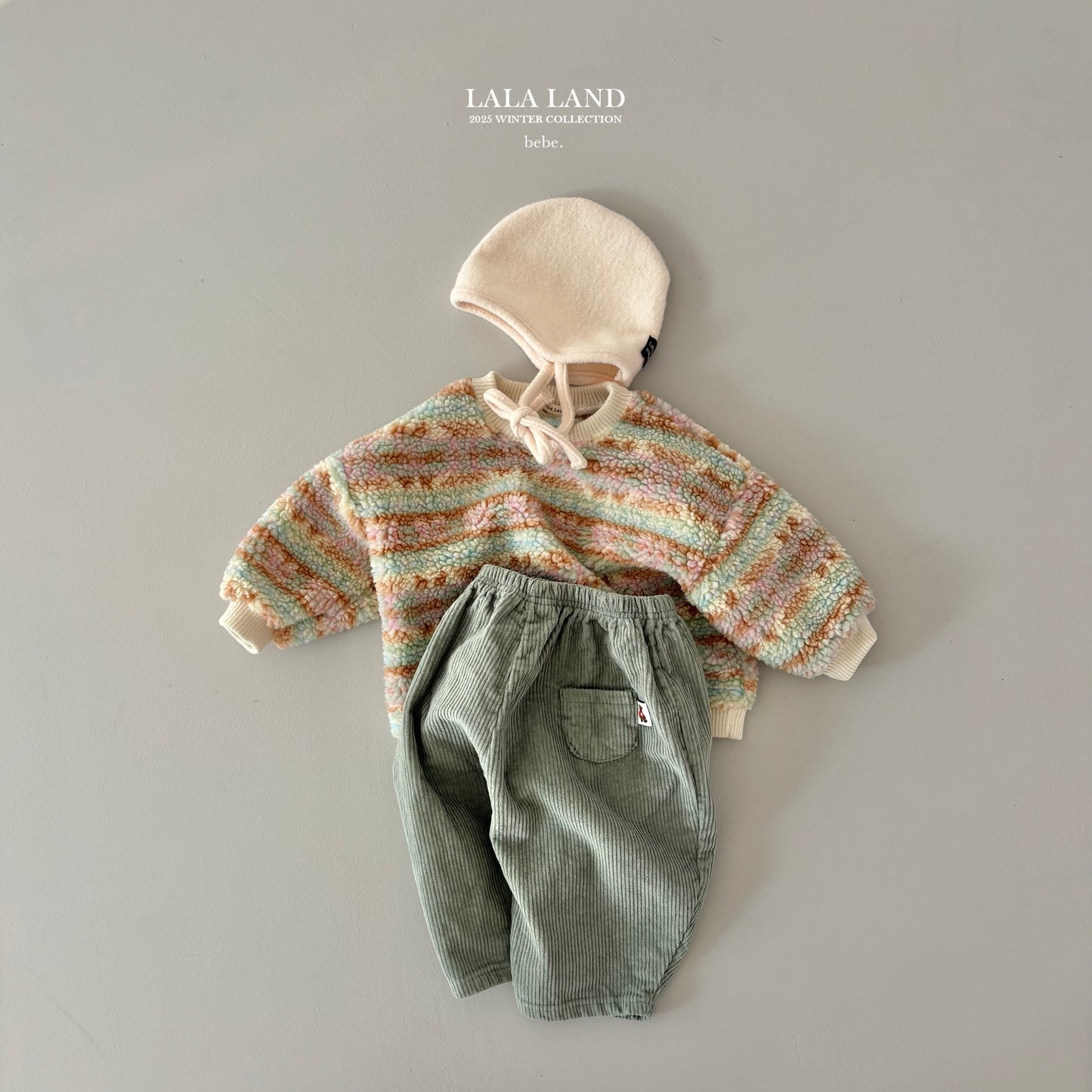 [PRE-ORDER] Sherpa Pattern Baby Sweatshirts