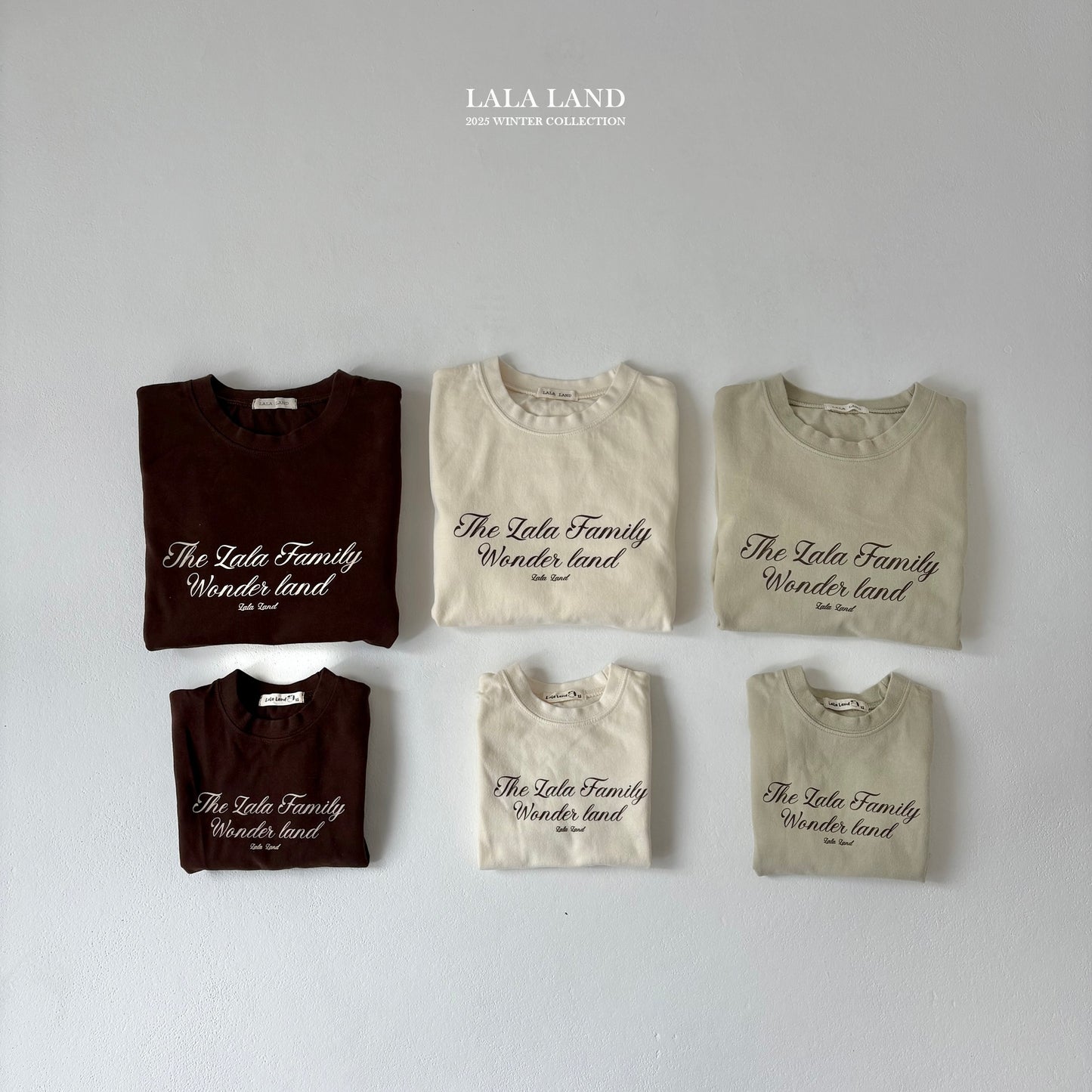 [PRE-ORDER] Lala Family T-Shirts (Mom Couple)