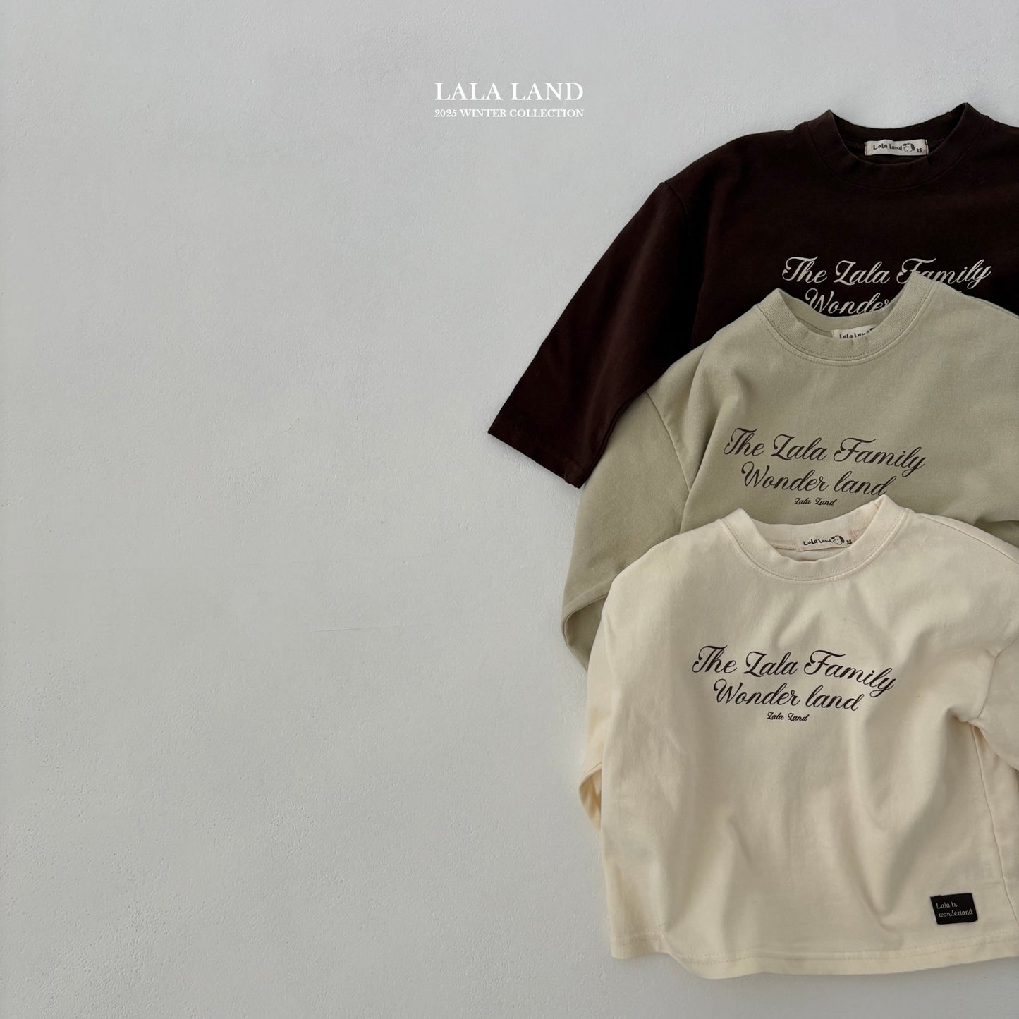 [PRE-ORDER] Lala Family T-Shirts (Mom Couple)