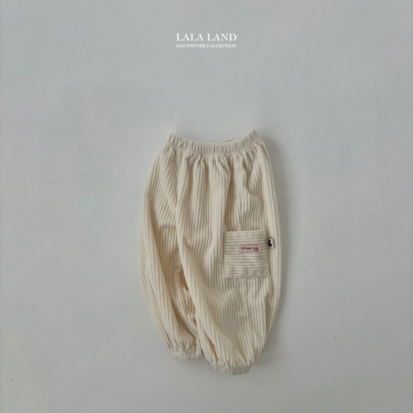 [PRE-ORDER] Corduroy Cargo Jogger Pants