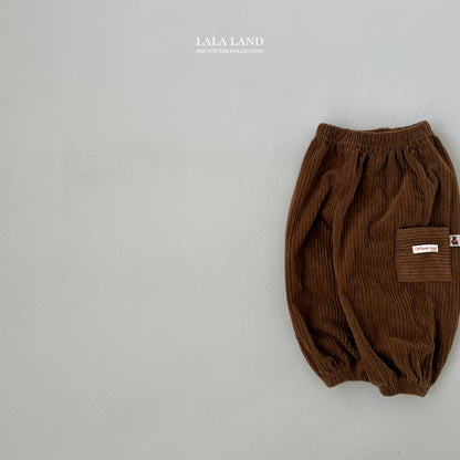 [PRE-ORDER] Corduroy Cargo Jogger Pants