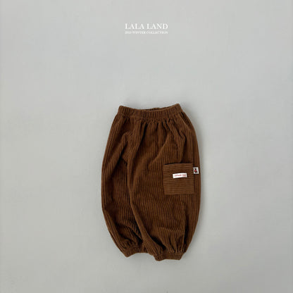 [PRE-ORDER] Corduroy Cargo Jogger Pants