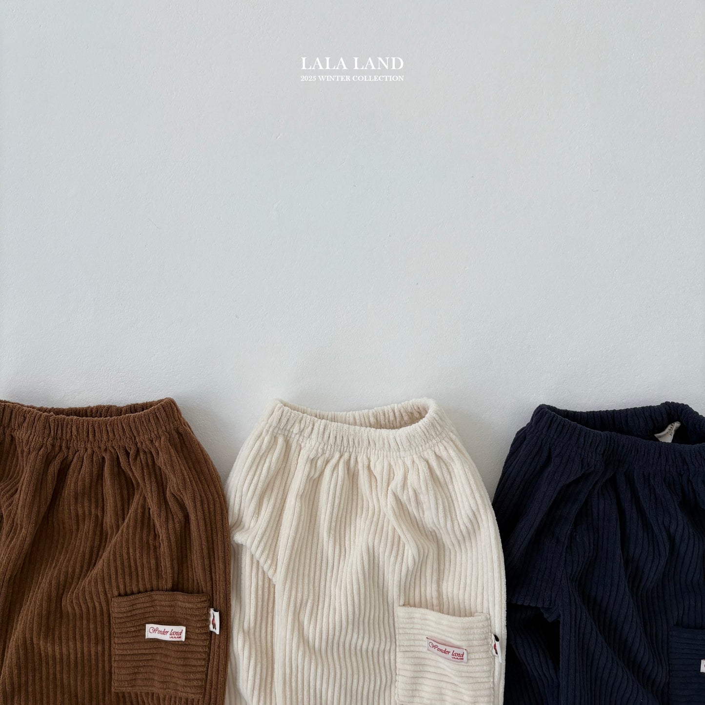 [PRE-ORDER] Corduroy Cargo Jogger Pants