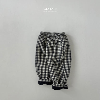 [PRE-ORDER] Check Boa Fur Pants