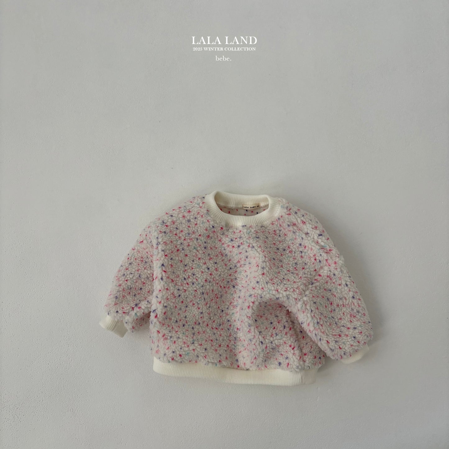 [PRE-ORDER] Sherpa Pattern Baby Sweatshirts