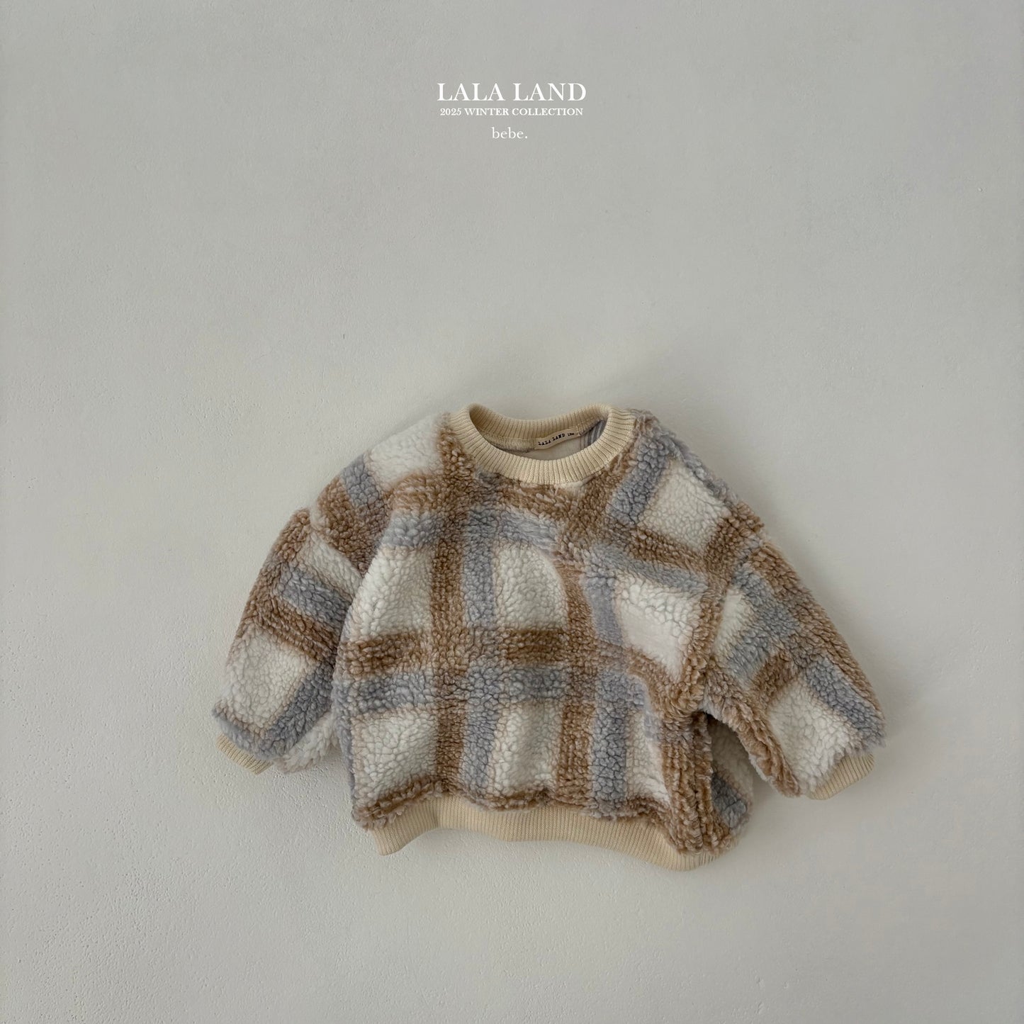 [PRE-ORDER] Sherpa Pattern Baby Sweatshirts
