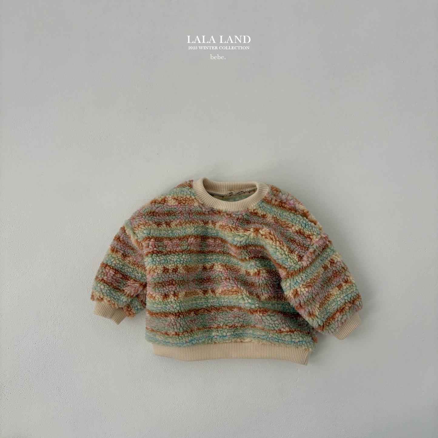 [PRE-ORDER] Sherpa Pattern Baby Sweatshirts