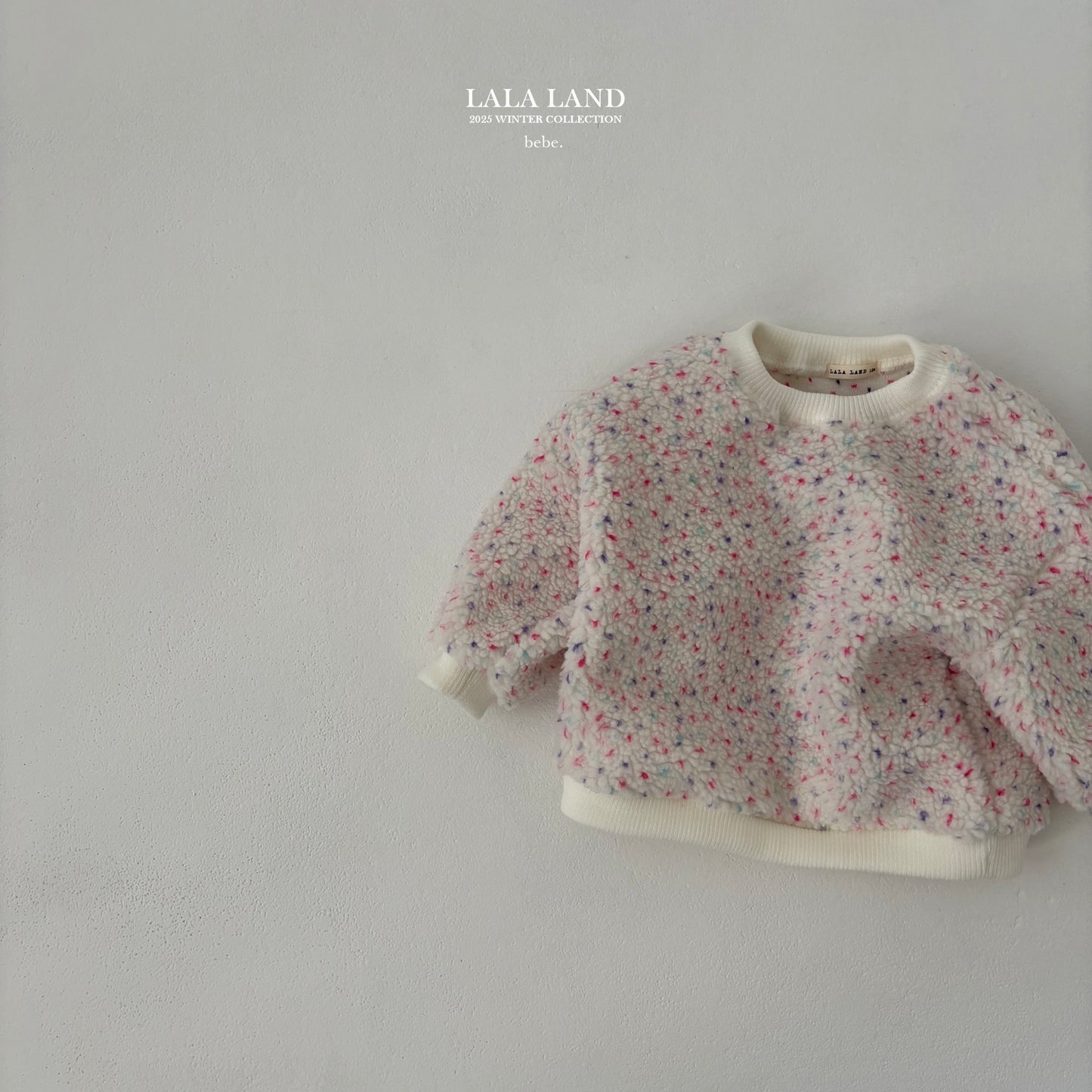 [PRE-ORDER] Sherpa Pattern Baby Sweatshirts